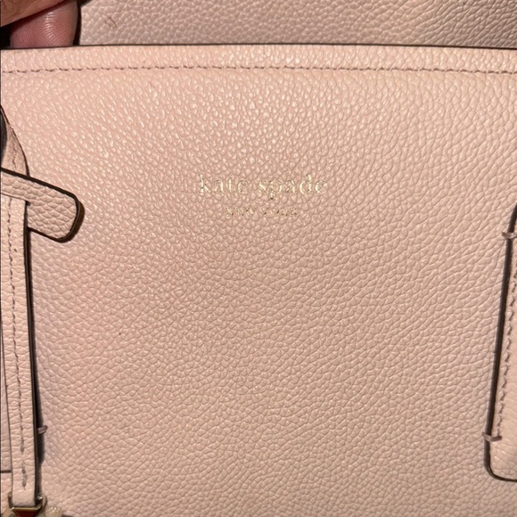 Kate Spade Pink With Red interior Leather Tote Bag EUC - Picture 16 of 16